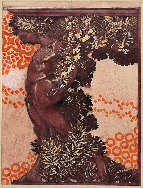 Dekorative Studie, 1897, Augusto Giacometti