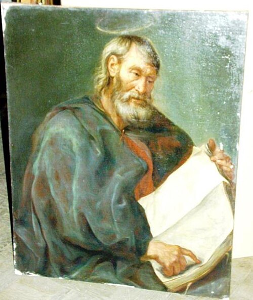 St Matthew the Evangelist, 1729, Georg Gsell