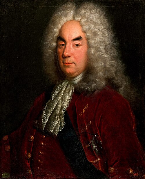 Portrait of Peter Andreevich Tolstoy, 1723, Georg Gsell