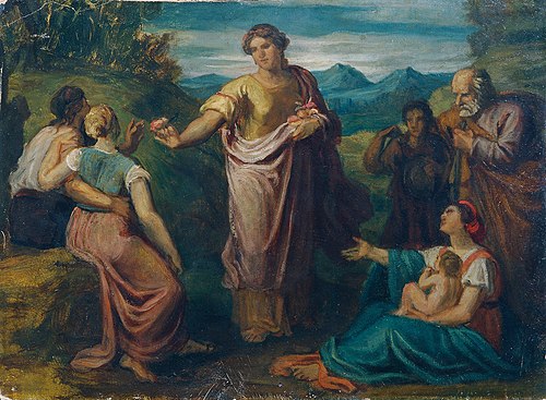 Das Mädchen aus der Fremde, 1864, Carl Rahl