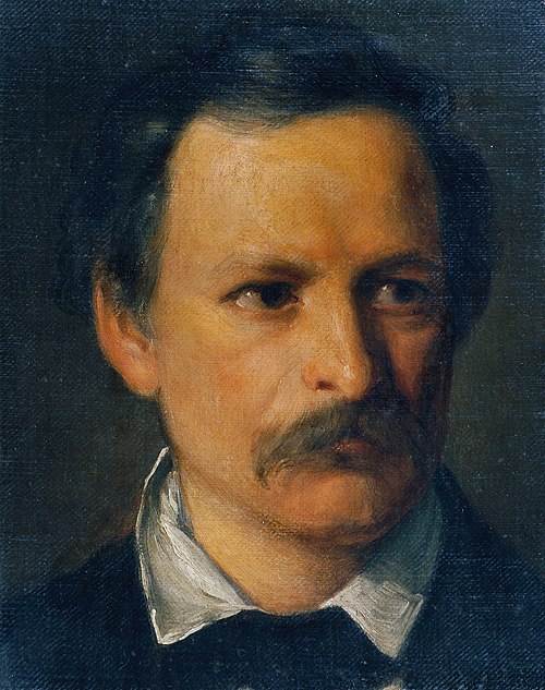 L'architecte Franz Beer (1804-1861), 1857, Carl Rahl