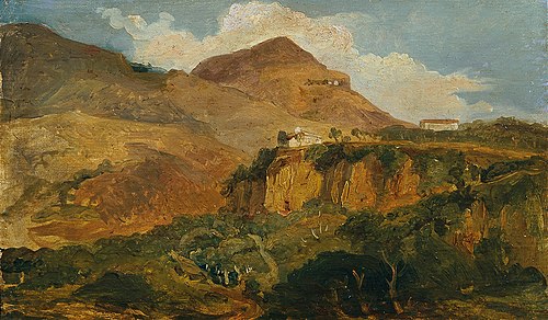 Südliche Berglandschaft, , Carl Rahl