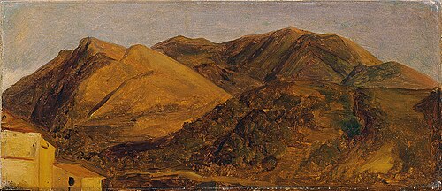 Italienische Landschaft, , Carl Rahl