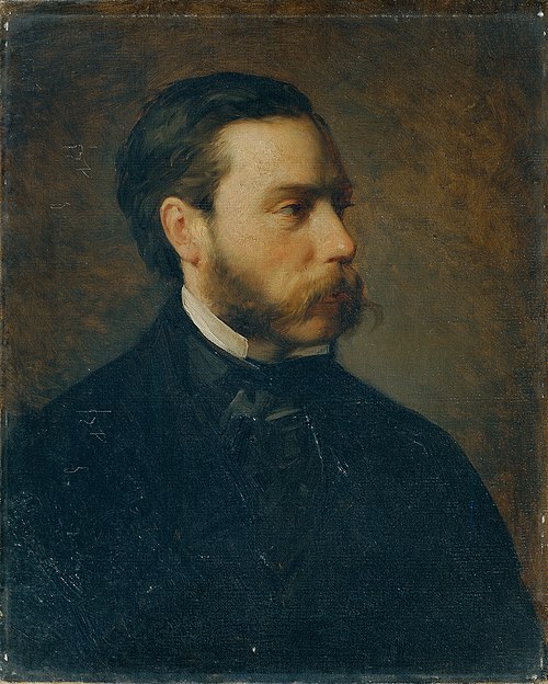 Der Kunsthändler Georg Plach, , Carl Rahl