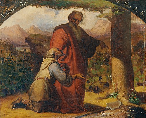 Das Gleichnis vom unfruchtbaren Feigenbaum, , Carl Rahl