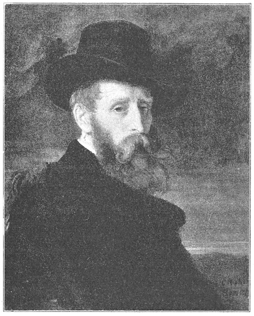 Der Landschaftsmaler Ernst Willers, 1857, Carl Rahl