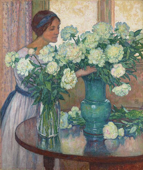 The White Peonies, , Théo van Rysselberghe
