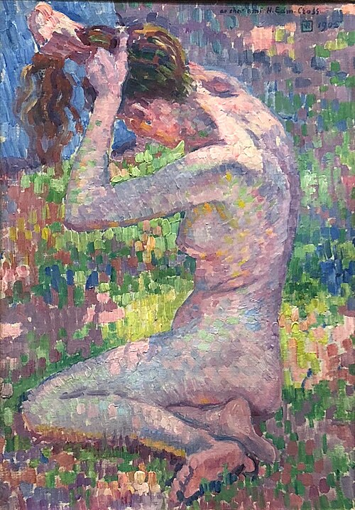 Seated Nude, 1905, Théo Van Rysselberghe