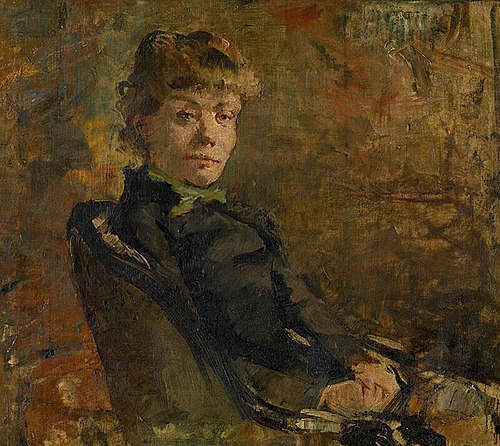 Madame Constantin Meunier, 1882, Théo van Rysselberghe
