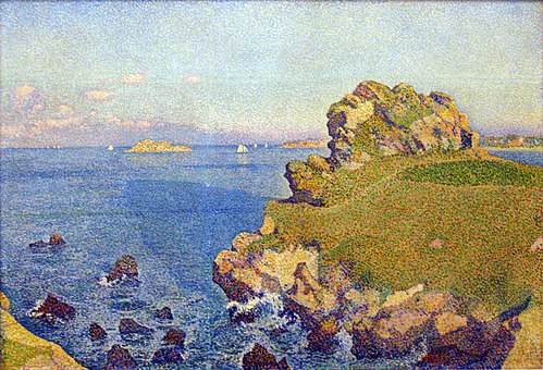 The 'Per-Kiridy' at high tide, 1889, 1889, Théo Van Rysselberghe
