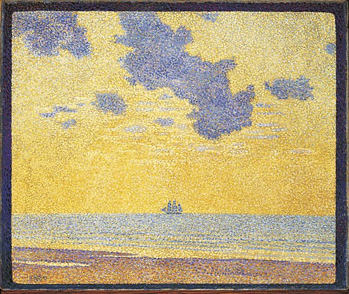 Big Clouds, 1893, Théo van Rysselberghe