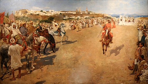Arabian fantasia, 1884, Théo van Rysselberghe