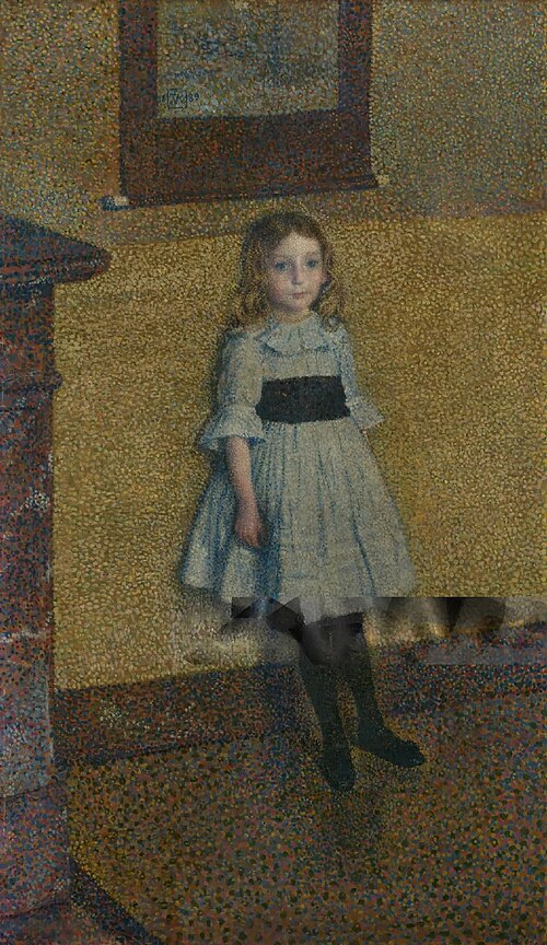 Little Denise, 1889, Théo van Rysselberghe