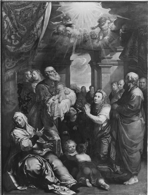 Simeon in the Temple, 1616, Marten Pepijn