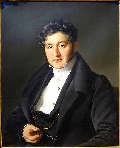 Portrait of the Comte De M., 1831, Jérôme-Martin Langlois