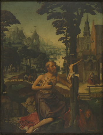 La pénitence de saint Jérôme, 1512, Jean Provost