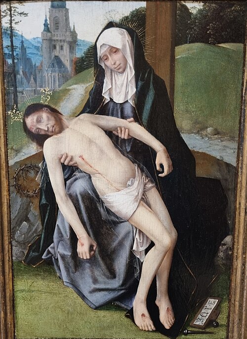 Vierge de pitié, , Jean Provost