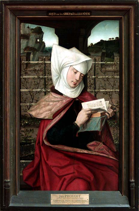 Émérencie, mère de sainte Anne, 1510, Jean Provost