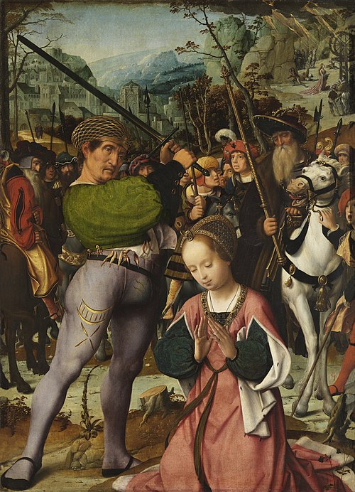 La décapitation de Saint Catherine, 1505, Jean Provost