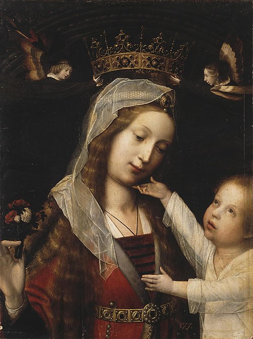 Madonna with the Child, 1550, Jean Provost