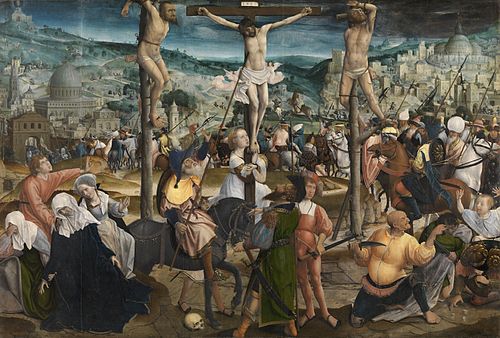 Crucifixion, 1500, Jean Provost