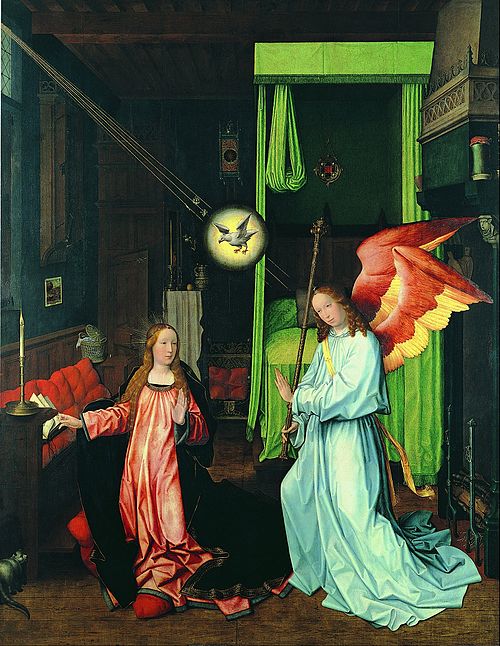 Annunciation, 1500, Jean Provost