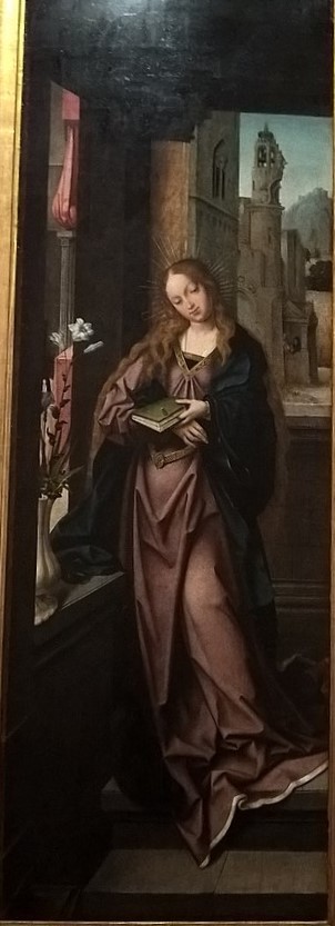 The virgin of Annunciation, 1525, Jean Provost