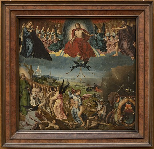 Le Jugement dernier, 1525, Jean Provost