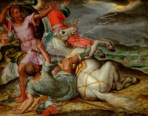 Conversion of Saint Paul, , Friedrich Sustris