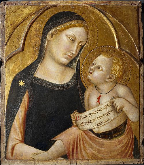 The Virgin and Child, 1345, Francesco Traini