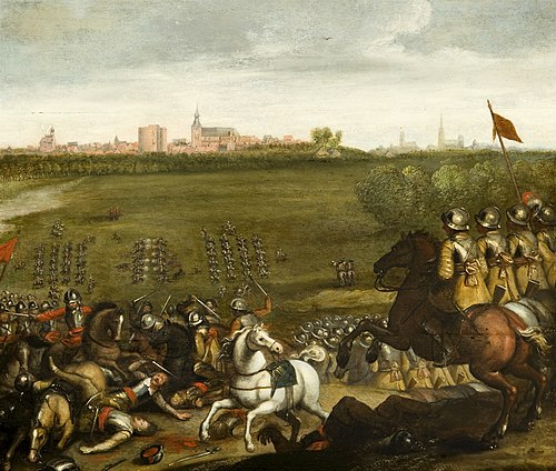 Attacking regiment before the town of Hattem, 1629, 1650, Peeter Snayers