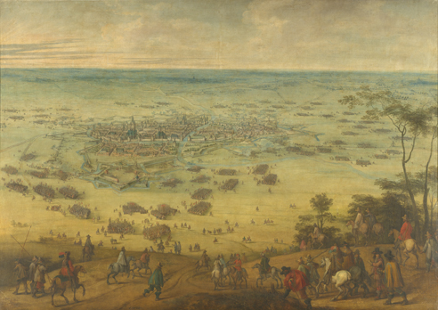 The Siege of Kortrijk, 1648, 1650, Peeter Snayers