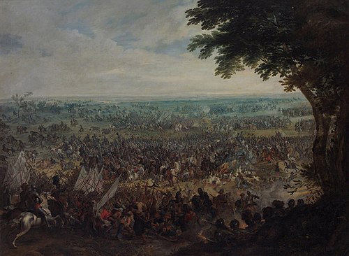 Large cavalry battle, 1650, Peeter Snayers