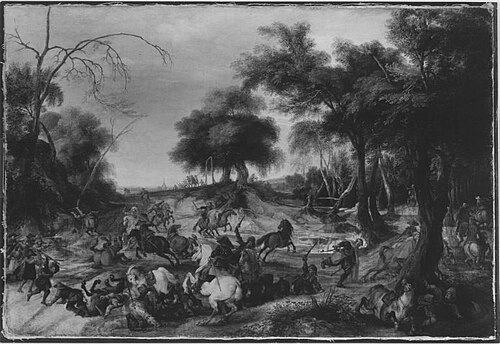 Gefecht im Walde, 1653, Peeter Snayers