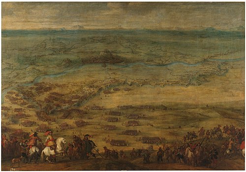 The relief of the plaza de Lérida, 1646, Peeter Snayers