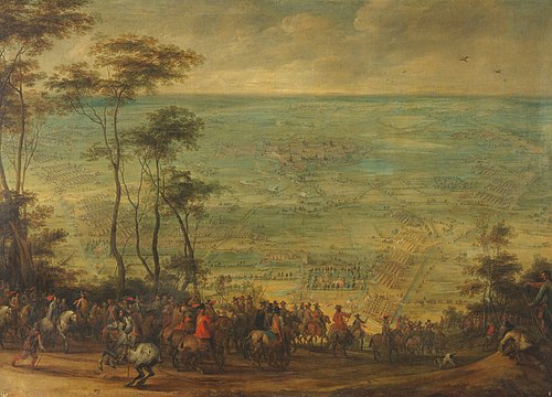The taking of Ypres, 1649, Peeter Snayers