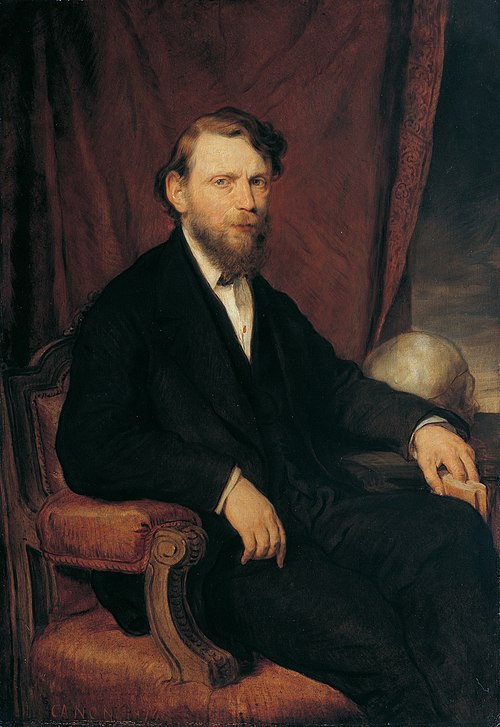 Der Arzt Professor Moriz Benedikt, 1876, Hans Canon