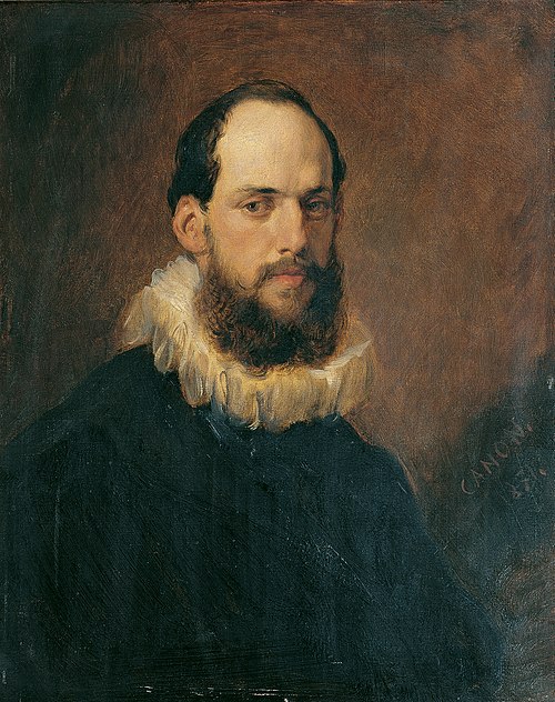 Wilhelm Wartenegg in einem Kostüm des 17. Jahrhunderts, 1871, Hans Canon