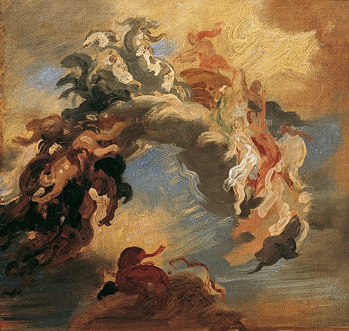 Der Sieg des Lichtes über die Finsternis, 1884, Hans Canon