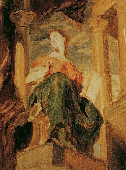 Die Muse Clio, 1875, Hans Canon