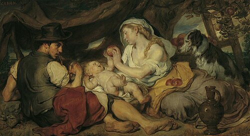Die Mittagsruhe, 1878, Hans Canon