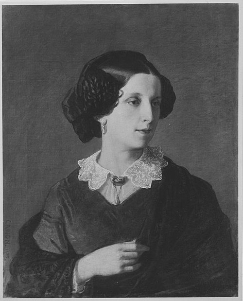 Bildnis einer jungen Frau, 1857, Hans Canon