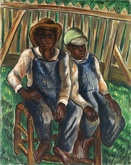 Brothers, 1934, Malvin Gray Johnson