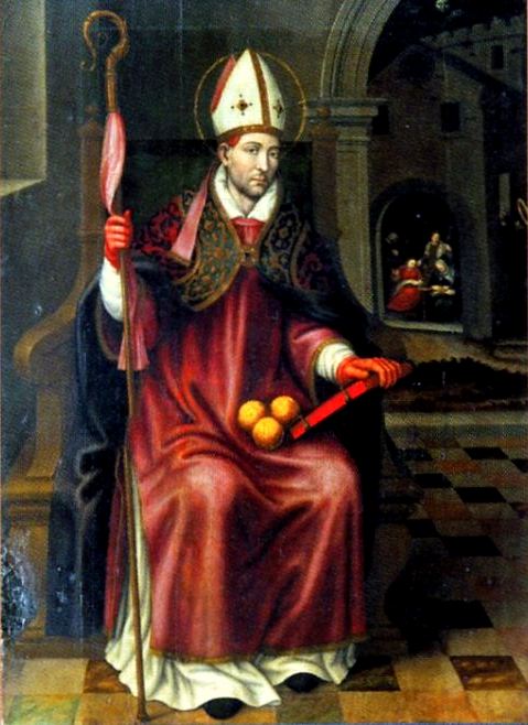 San Nicolás de Bari, 1550, Nicolás Borrás