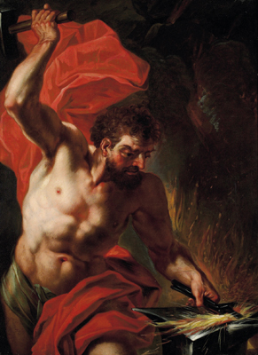 Vulcan, , Johann Michael Rottmayr
