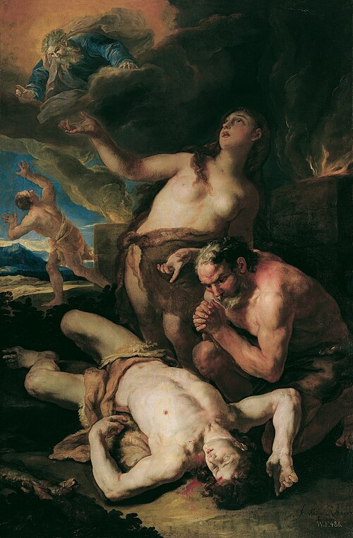 Beweinung Abels, 1692, Johann Michael Rottmayr