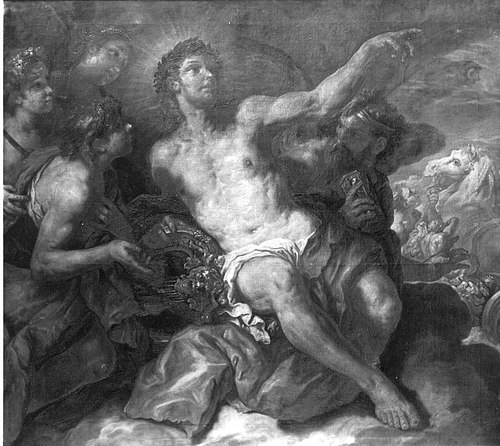 Allegorie auf die Zeit, , Johann Michael Rottmayr