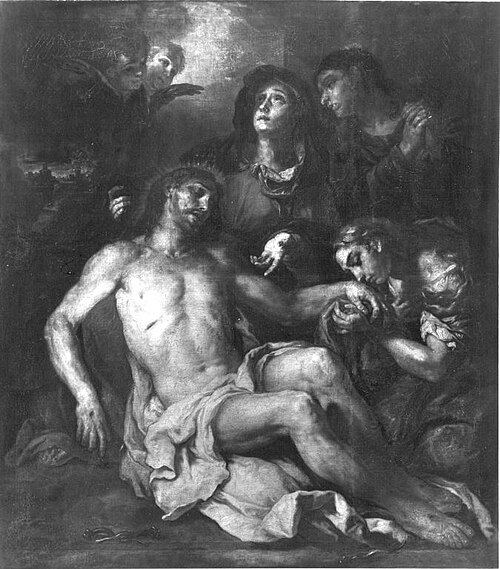Lamentation of Christ, 1689, Johann Michael Rottmayr