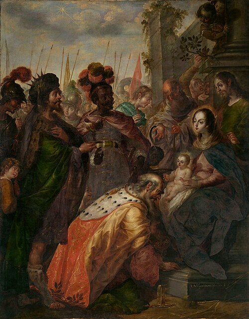The Adoration of the Magi, 1683, Cristóbal de Villalpando
