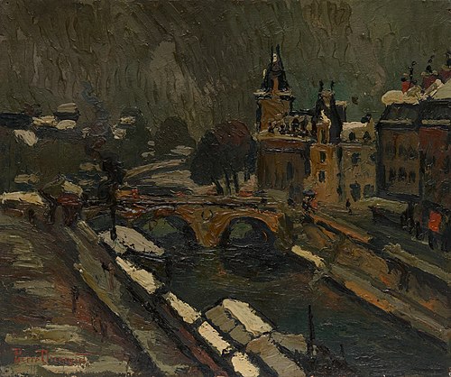 Paris in Winter, 1912, Pierre Dumont